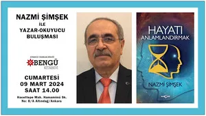 Yazar Nazmi Şimşek Bengü Kitapevinde İmza Gününde Olacak